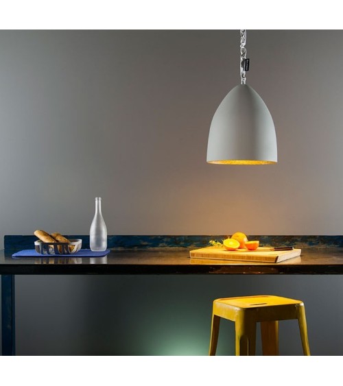 Suspension Flower S Cemento IN-ES.ARTDESIGN | BHOME by Arredi Barbàra