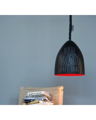 Lampada a sospensione Flower S Lavagna IN-ES.ARTDESIGN | BHOME by Arredi Barbàra