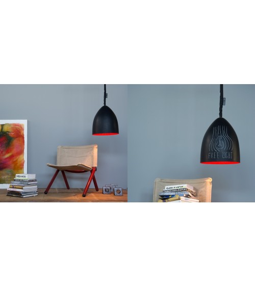 Flower S Lavagna pendant lamp IN-ES.ARTDESIGN | BHOME by Arredi Barbàra