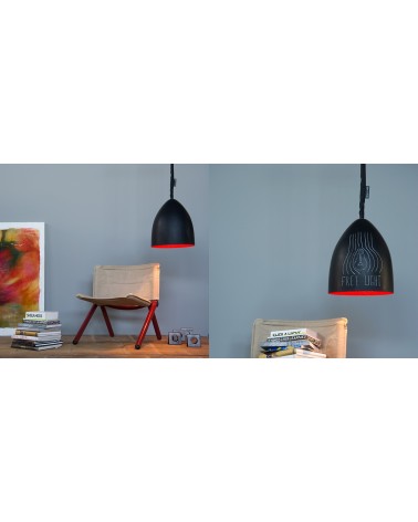 Pendelleuchte Flower S Lavagna IN-ES.ARTDESIGN | BHOME by Arredi Barbàra