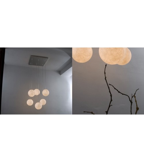 Lampada a sospensione Sei Lune IN-ES.ARTDESIGN | BHOME by Arredi Barbàra