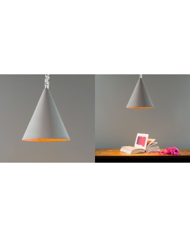 Lampada a sospensione Jazz Cemento IN-ES.ARTDESIGN | BHOME by Arredi Barbàra