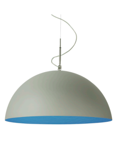 Lampada a sospensione Mezza Luna Cemento IN-ES.ARTDESIGN | BHOME by Arredi Barbàra