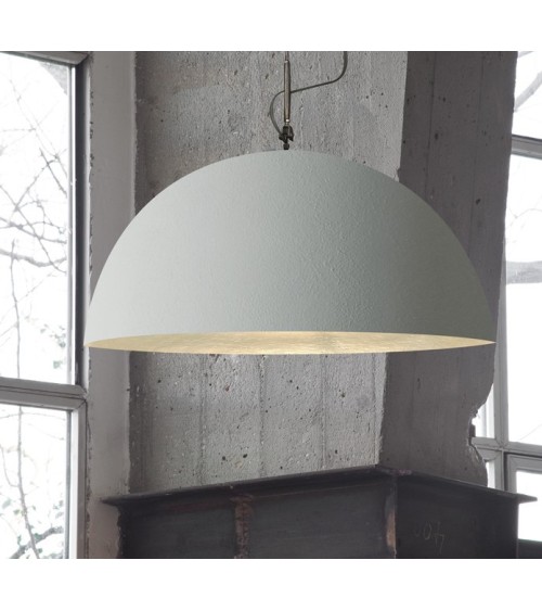 Mezza Luna Cemento pendant lamp IN-ES.ARTDESIGN | BHOME by Arredi Barbàra