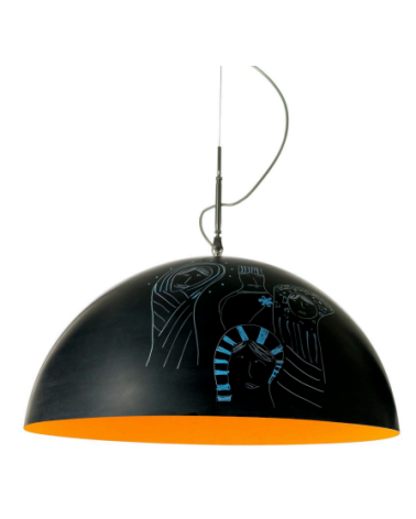 Lámpara de suspensión Mezza Luna Lavagna IN-ES.ARTDESIGN | BHOME by Arredi Barbàra