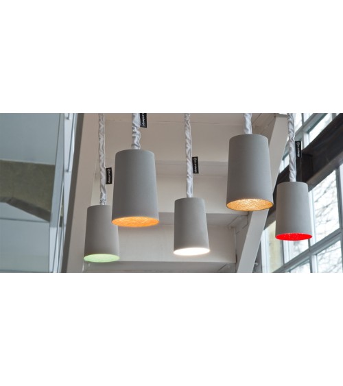 Paint Cemento pendant lamp IN-ES.ARTDESIGN | BHOME by Arredi Barbàra