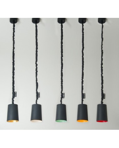 Lampada a sospensione Paint Lavagna IN-ES.ARTDESIGN | BHOME by Arredi Barbàra