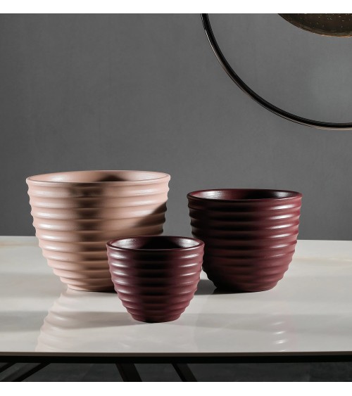 Bulbo Relief Vase – TONIN CASA | Textured Ceramic Vase | BHOME by Arredi Barbàra