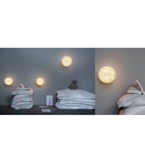 Lampada da parete A.moon IN-ES.ARTDESIGN | BHOME by Arredi Barbàra