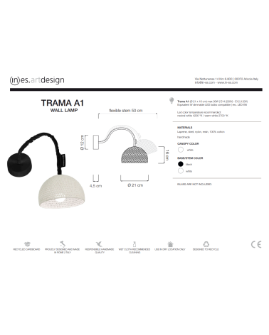 Applique Trama A1 IN-ES.ARTDESIGN | BHOME by Arredi Barbàra
