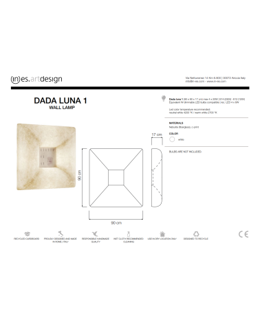 Lámpara de Pared Dada Luna 1 – IN-ES.ARTDESIGN | BHOME