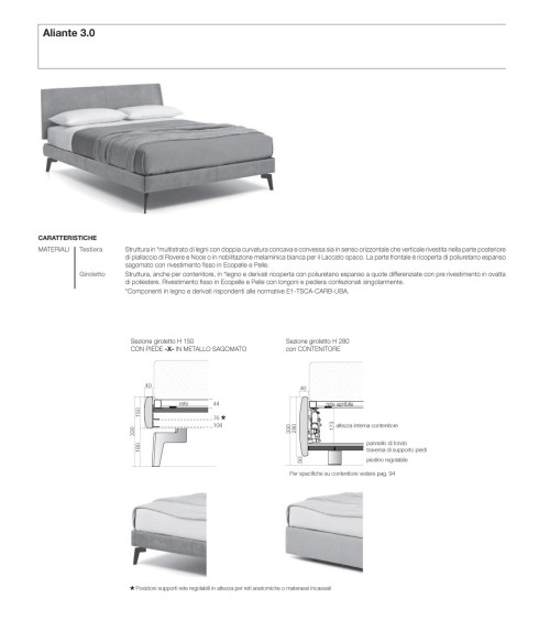 Aliante 3.0 Bett – SANGIACOMO | Bhome by Arredi Barbàra