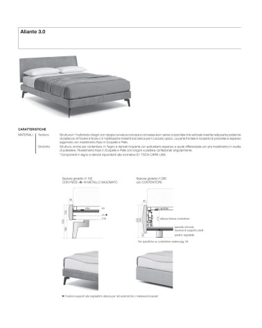Aliante 3.0 Bed – SANGIACOMO | Bhome by Arredi Barbàra