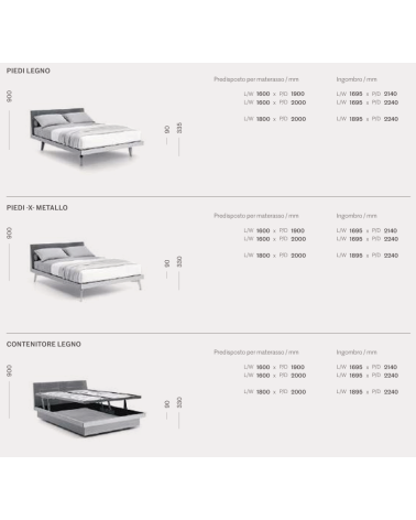 Cama Febo 2.0 – SANGIACOMO | Bhome by Arredi Barbàra