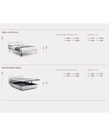Cama Folio Graphic – SANGIACOMO | Bhome by Arredi Barbàra