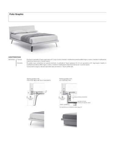 Cama Folio Graphic – SANGIACOMO | Bhome by Arredi Barbàra
