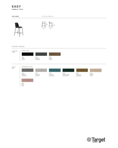 Easy Hocker Target Point | Bhome by Arredi Barbàra