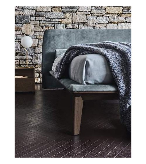 Letto Peplo SANGIACOMO | Letto imbottito di design BHOME