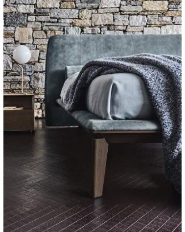 Letto Peplo SANGIACOMO | Letto imbottito di design BHOME