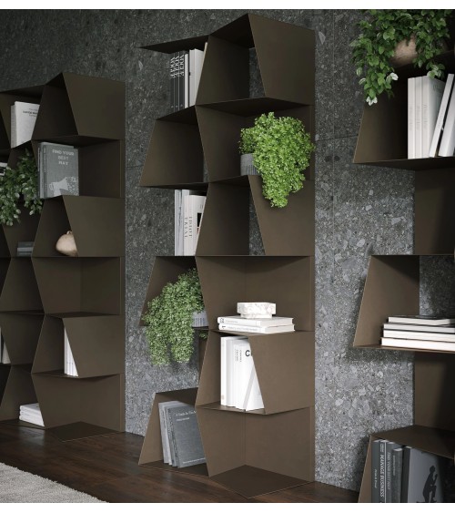 Bücherregal Checker Tonin Casa | Elegantes Italienisches Design