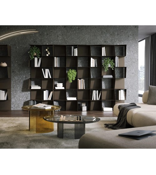 Bücherregal Checker Tonin Casa | Elegantes Italienisches Design