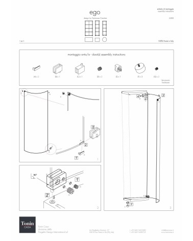 Ego display cabinet Tonin Casa – Crystal Elegance | BHOME by Arredi Barbàra