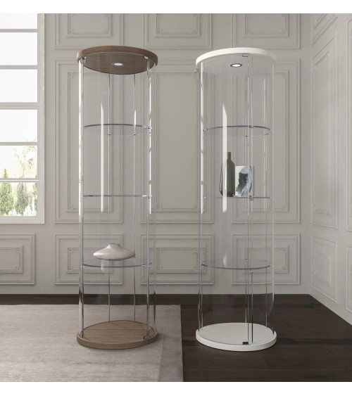 Vitrina Ego Round Tonin Casa – Diseño curvo y elegancia | BHOME by Arredi Barbàra