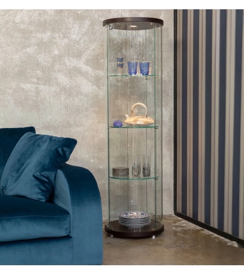 Ego Round Vitrine Tonin Casa – Geschwungenes Design und Eleganz | BHOME by Arredi Barbàra