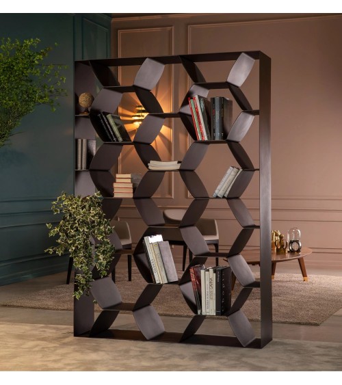 Bibliothèque Honeybook Tonin Casa – Design en acier | BHOME by Arredi Barbàra