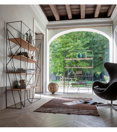 Libreria Naviglio Tonin Casa – Design Geometrico | BHOME by Arredi Barbàra