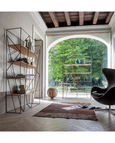 Naviglio Bücherregal Tonin Casa – Geometrisches Design | BHOME by Arredi Barbàra