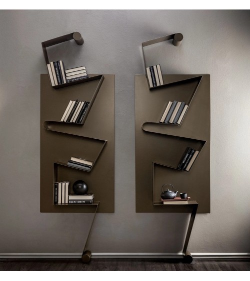 Bibliothèque Nota Tonin Casa – Design créatif en métal | BHOME by Arredi Barbàra