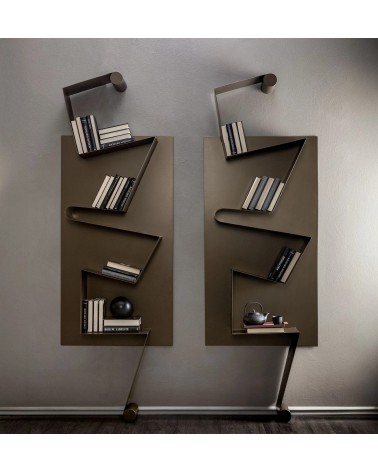 Bibliothèque Nota Tonin Casa – Design créatif en métal | BHOME by Arredi Barbàra