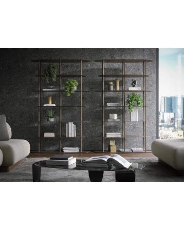 Freestanding Bookcase “Oasi” – Tonin Casa | BHOME by Arredi Barbàra