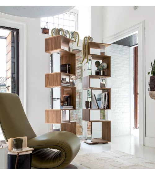 Osuna bookcase Tonin Casa – Vertical Rotating Design | BHOME by Arredi Barbàra