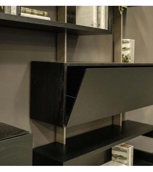 Libreria Plan Tonin Casa – Sistema Modulare a Parete | BHOME by Arredi Barbàra