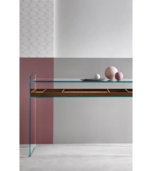 Consolle Quiller Tonelli in vetro | BHOME by Arredi Barbàra
