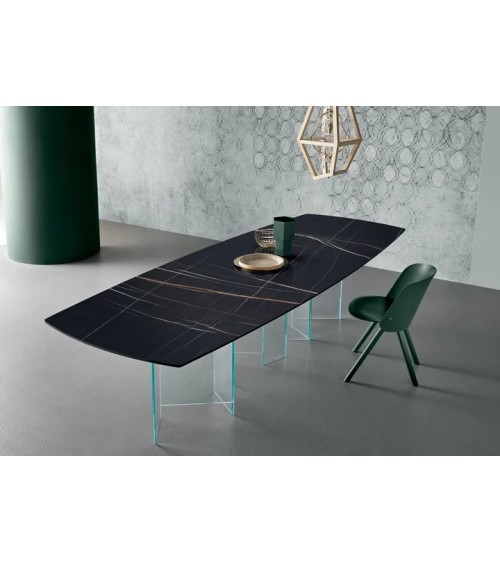 Tavolo alto Metropolis Ceramic Tonelli | BHOME by Arredi Barbàra