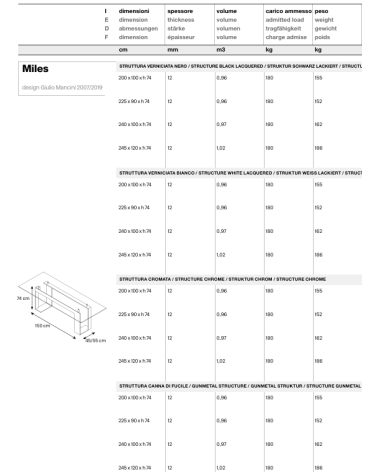 Tavolo alto Miles Tonelli di design | BHOME by Arredi Barbàra