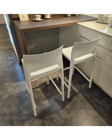 Sgabello Dakota VENETA CUCINE Bianco | Bhome by Arredi Barbàra