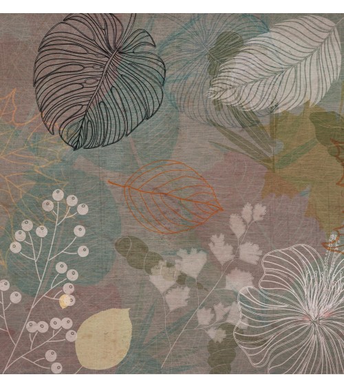 Papel pintado « Autumn Flowers » – TONIN CASA | BHOME by Arredi Barbàra