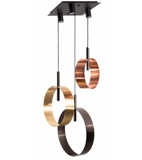 Lampadario Led Loop RIFLESSI | Sospensione di design | Bhome