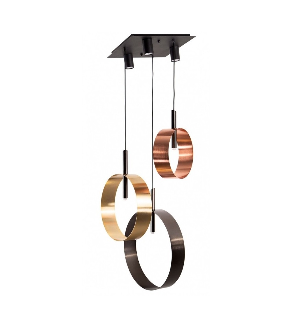 Lampadario Led Loop RIFLESSI | Sospensione di design | Bhome