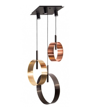 Lampadario Led Loop RIFLESSI | Sospensione di design | Bhome