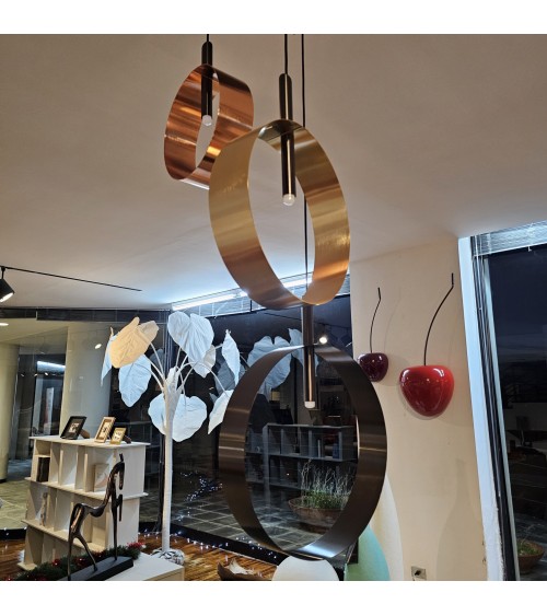 Lampadario Led Loop RIFLESSI | Sospensione di design | Bhome