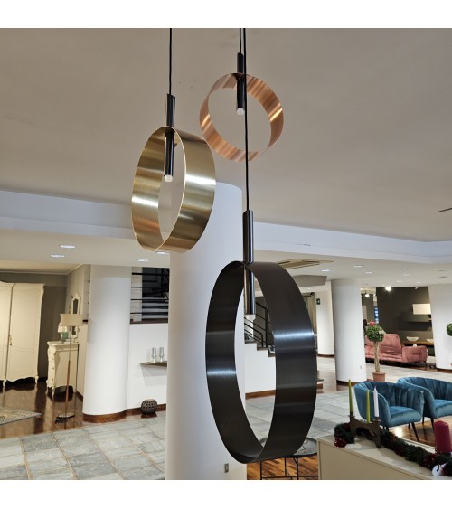 Lampadario Led Loop RIFLESSI | Sospensione di design | Bhome