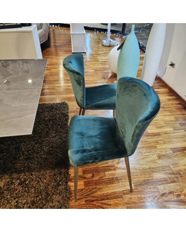 Sedia Giò RIFLESSI Champagne Perlato | Bhome by Arredi Barbàra
