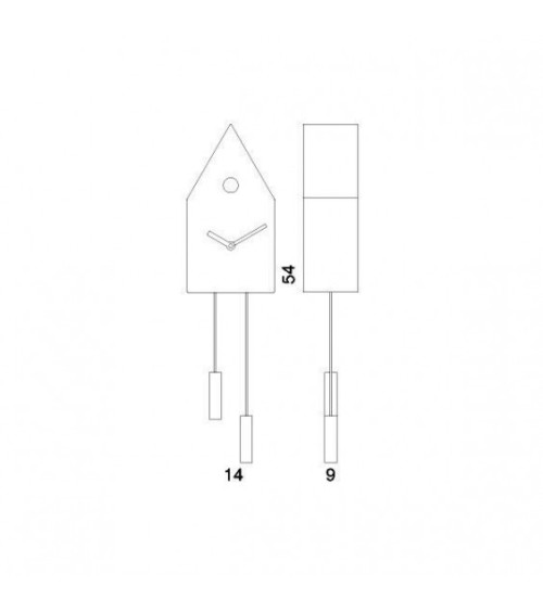 24k Cuckoo Clock PROGETTI | BHOME Arredi Barbàra