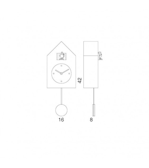 Reloj Freebird Badass PROGETTI | BHOME by Arredi Barbàra