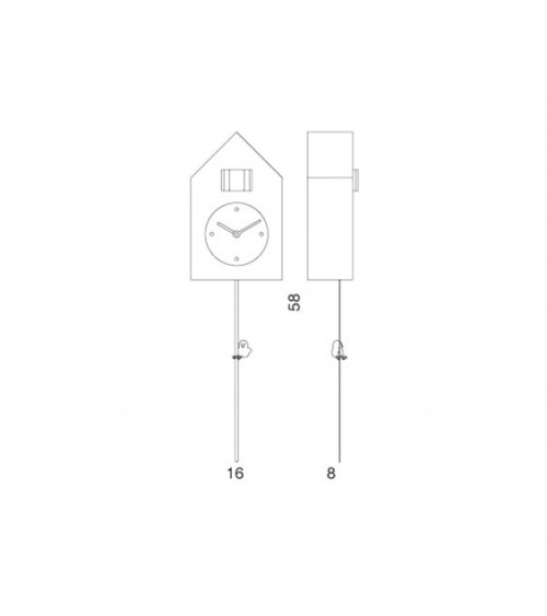 Freebird Tarzan clock PROGETTI | BHOME by Arredi Barbàra